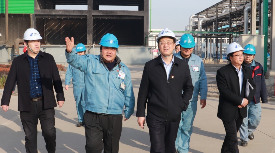 張店區(qū)委副書記、區(qū)長(zhǎng)王金棟來公司調(diào)研市重大項(xiàng)目推進(jìn)情況